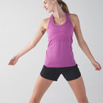 Lululemon  Swiftly Tech Racerback Heathered Ultra Violet Photo 0