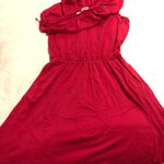 Michael Stars Magenta One Shoulder Knit Dress Photo 1