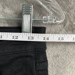 Hudson Jeans Hudson Nico Coated Skinny Jeans Womens 25 Black Mid Rise Ankle Slit Western Chic Photo 4