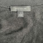 Ann Taylor Linen Blend Open Cardigan Black Size Small Photo 4