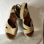 Franco Sarto Pellia Womens Suede Ankle Sandals Womens Size 7.5 Tan Brown Photo 2