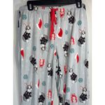 Kensie Women's Pajama Set French Bulldog Christmas Print Red Long Sleeve MED NWT Photo 6