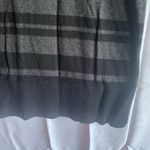 Loft womens XL long sleeve sweater black gray stripe Photo 4