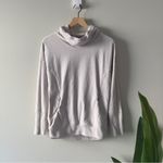 Lululemon  Rest Day Pullover in Dune Cream Sweater Long Sleeve Cowl Neck Pockets Photo 3