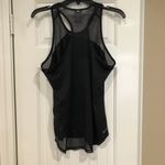 Nike  dri-fit semi sheer Black tank top L Photo 4