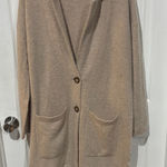 Garnet Hill  Tan Women's Cardigan med Photo 0