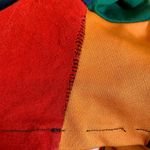 Custom Reworked Patchwork Shorts Red Size M Photo 7