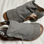 Miz Mooz - Leather Ankle-Strap Sandals - Fifi - Glacier Gray - EU 36 Wide Photo 4