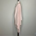 Osiya 100% Cashmere Pink Fringe Wrap Scarf Photo 2