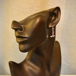 Small Cowboy Boot Earrings Silver Photo 5