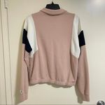 Abercrombie & Fitch Women’s Half-Zip Pink Collared Sweater Size M (Used) Photo 1