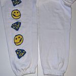 Aaliyah Y2K White graphic Sweatpants XXL Photo 2