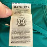 Athleta Maldives Bra Cup Bikini Top 36B/C Surf Blur Gables Green #657734 Vacay Photo 5