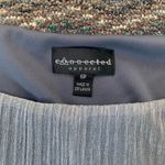 Connected Apparel Petite Silver Shift Dress Photo 3