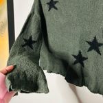 Rails Perci Olive Green Black Wool Stars Longsleeve Crewneck Sweater Size M Photo 5