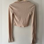 Urban Outfitters Out From Under () Ribbed Knit Cropped Button Cardigan Photo 2