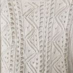 Anthropologie Moth Lightweight Crochet Pattern Sweater Photo 1