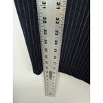 Anthropologie NEW  Pinstripe Strapless Midi Dress 6 – Notched Neck Minimalist Photo 8