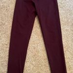 Victoria's Secret  Knockout by Victoria Workout Leggings Burgundy  Size‎ M Photo 0