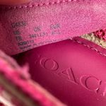 Coach  Corrie Espadrille Pink Perforated Slip On Shoes Size 7 Photo 6