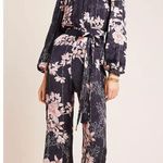 Anthropologie Harlyn Audria Jacquard Jumpsuit Size XS A37 Photo 1