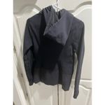 Athleta Women’s Full Zip Hoodie Jacket Black Size Small Hooded Activewear Yoga Photo 1