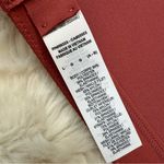 Nike Alpha Dri-Fit Front Zip Sports Bra Muted Red, L Photo 4