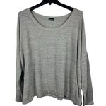 Torrid Gray Boxy Shape Pullover Relaxed Sleeve Lightweight Sweater Size 5 Photo 0