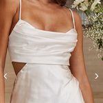 Selfie Leslie Shaken Not Stirred Cut-Out Waist Pleat Detail Mini Dress Photo 3