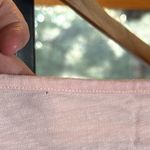 Talbots  Light Pink Cotton Modal w/ Decorative Scoop Neck Size Large Photo 7