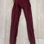Lululemon Maroon  Leggings Photo 1