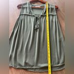 Ro & De  V-neck Tie Front Tank Top Blouse Women’s size XS​​ Photo 7
