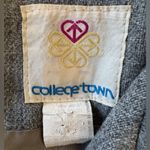 Vintage ‘80s College Town Gray Wool Blend Single Breasted Blazer Size M Photo 6