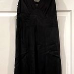 Jigsaw viscose/silk‎ starburst midi dress Black Size 4 Photo 0