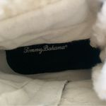 Tommy Bahama New  Checkered Gingham Faux Sherpa High Top Tennis Shoes 8.5 Photo 4