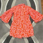 Veronica Beard  dress Womens size 8 Samy pink puff sleeves button front **Flawed* Photo 9