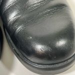 Ecco LEATHER MONK STRAP WOMEN SLIP ON LOAFER BUCKLE BLACK EU 38 SZ 7.5-8 PREOWN Photo 14