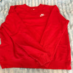 Nike Red  short sweater Photo 0