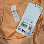 Lululemon NWT Nulu Square-neck Bodysuit Peach Bellini Orange Size Large Photo 2