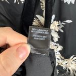 WAYF  Floral Embroidered Sheer Mesh Blouse‎ Small Velvet Bow Romantic Whimsigoth Photo 8