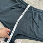 Thirdlove  Women’s Black Sweat Shorts Pull On Drawstring Loungewear in Black 3X Photo 11