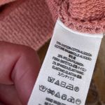 Free People Peach Pink Textured Ribbed Knit Cotton Blend Isla Ottoman Tunic Photo 7