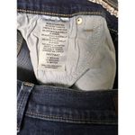 Lee BEYc) Womens Skinny Jeans 12 Med Stretchy Fit Dark Denim & Raw Hem Slimming Photo 9