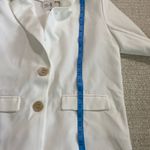 Lush Clothing Lush Cream Blazer with Wooden Buttons size M Photo 9