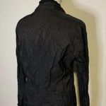 Ronen Chen black long sleeve duster jacket Size 10 Photo 5
