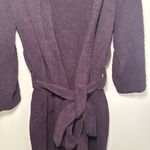 Barefoot Dreams Bearfoot Dreams Plush Purple Robe Size 1 Small Pockets Cozychic Knit Style 509 Photo 1
