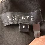 1. State  Printed Metallic Threaded Tiered Midi Dress Elastic Waist Puff Sleeve Photo 4