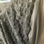 Dress Barn Black Sequin detailed Blouse large Photo 2