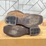 Womens Roper Cowboy Boots Size 11 Brown Suede Tooled Leather Floral Western Photo 5