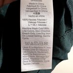 Madewell  Button Front Long Sleeve Dress Size L Smokey Spruce C3 Photo 4